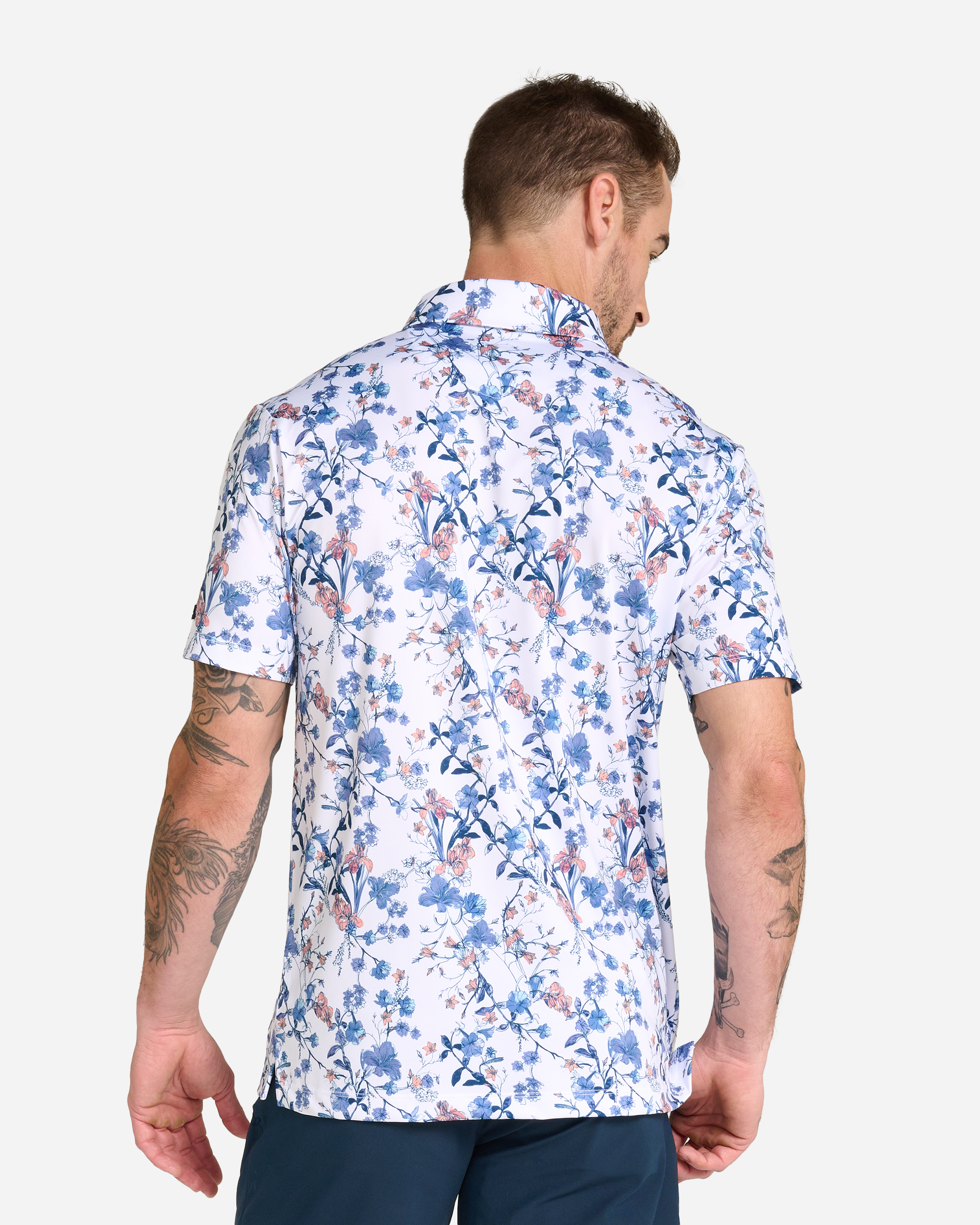 Wild One-Men's Polo-Bad Birdie