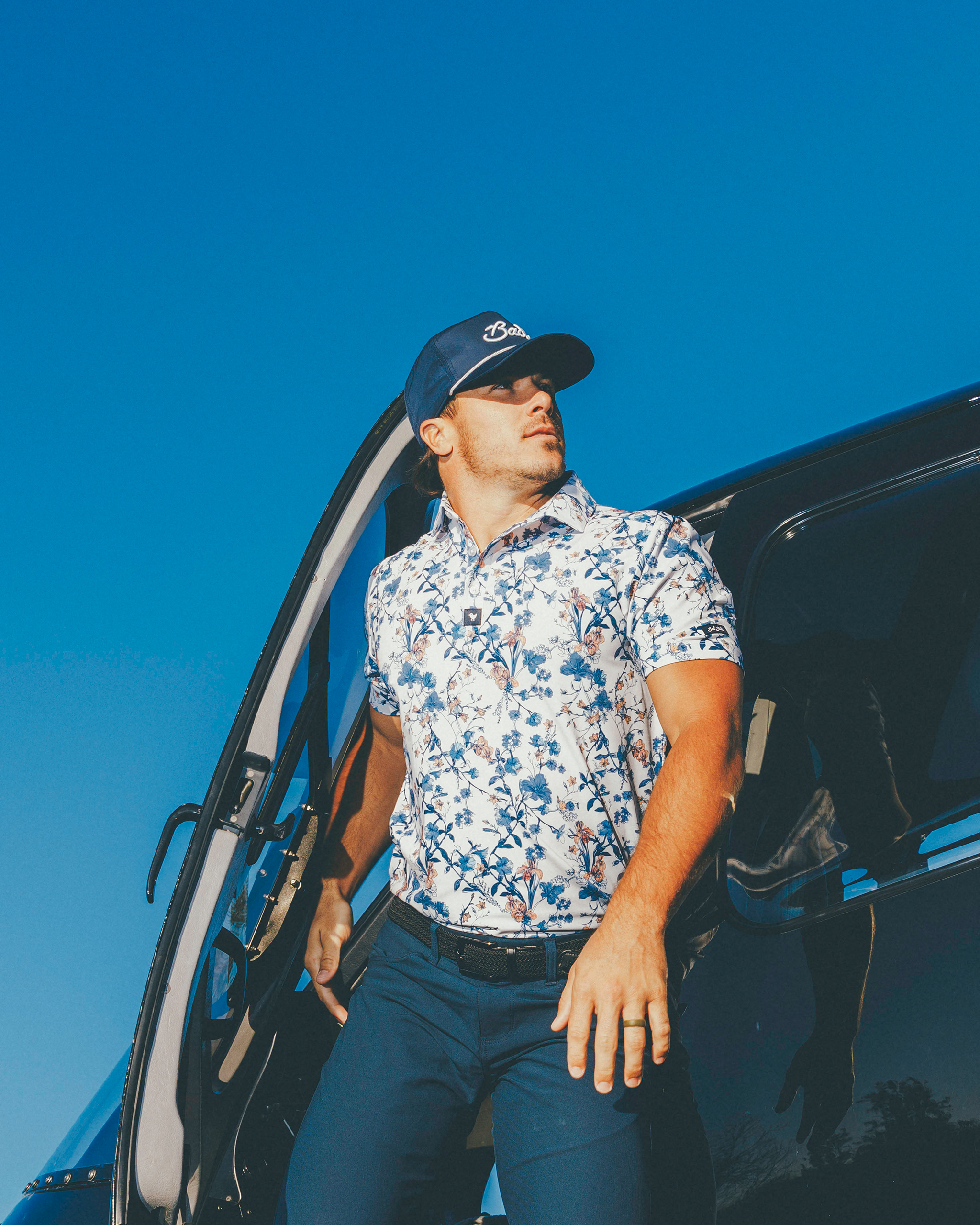 Wild One-Men's Polo-Bad Birdie