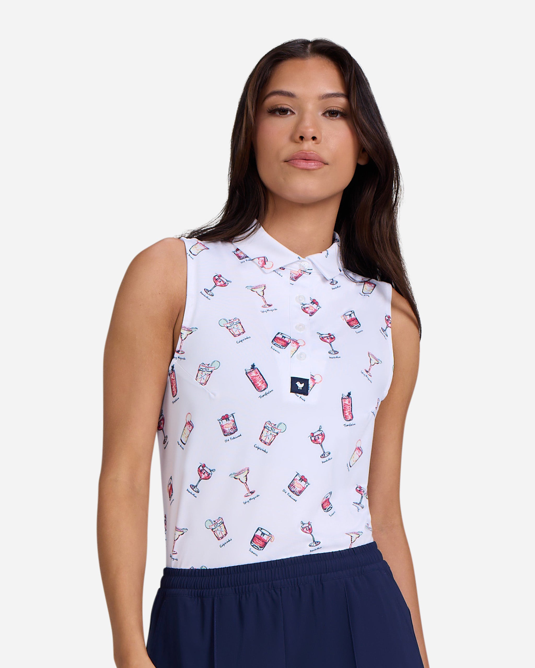 With a Twist-Women's Polo-Bad Birdie