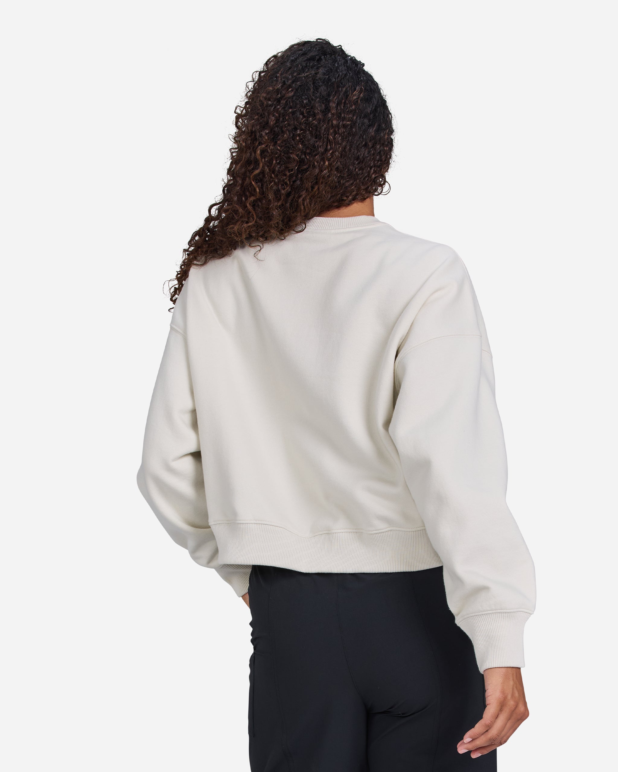 Script Fleece Crewneck-Women's Sweatshirt-Bad Birdie