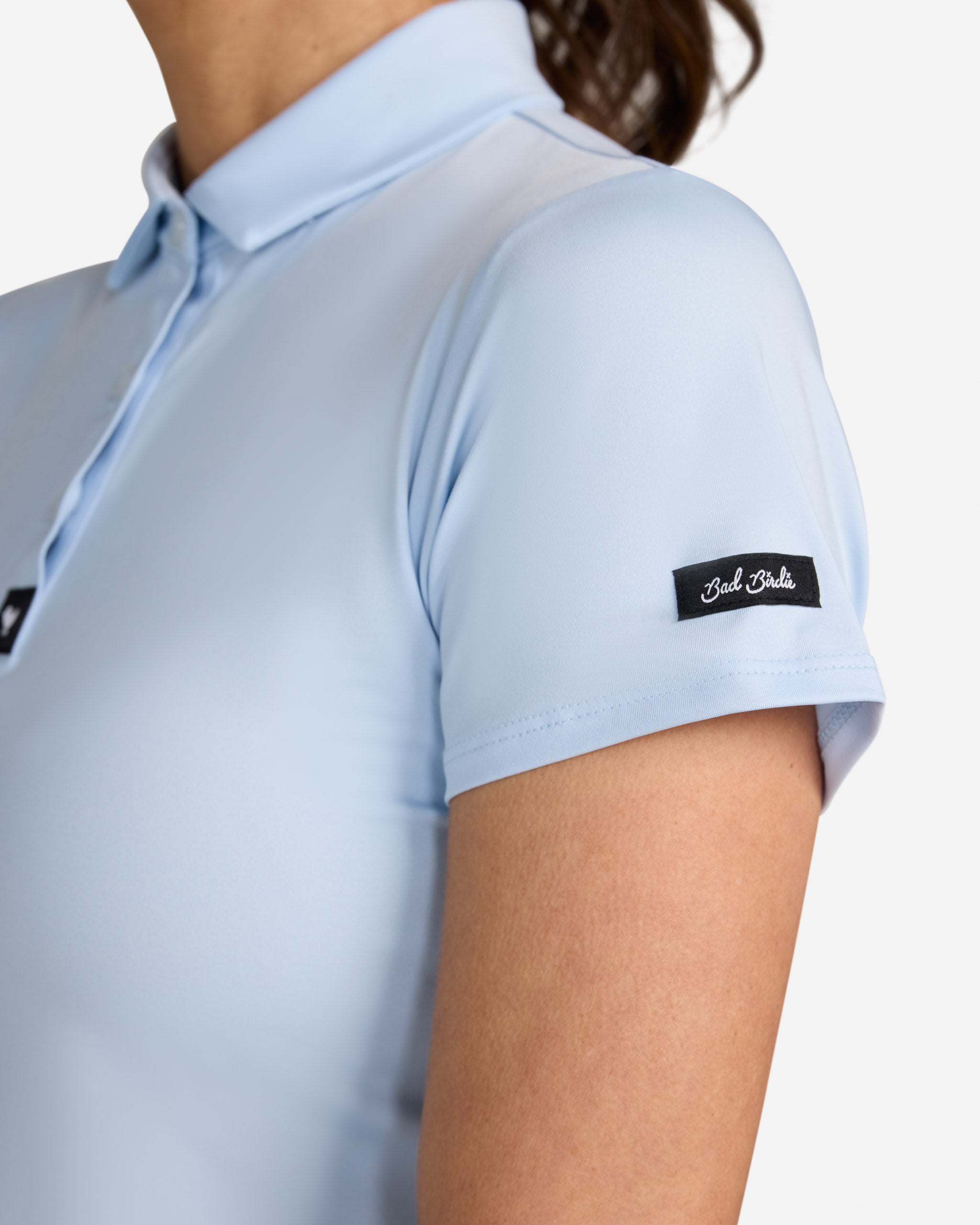 Cerulean-Women's Polo-Bad Birdie