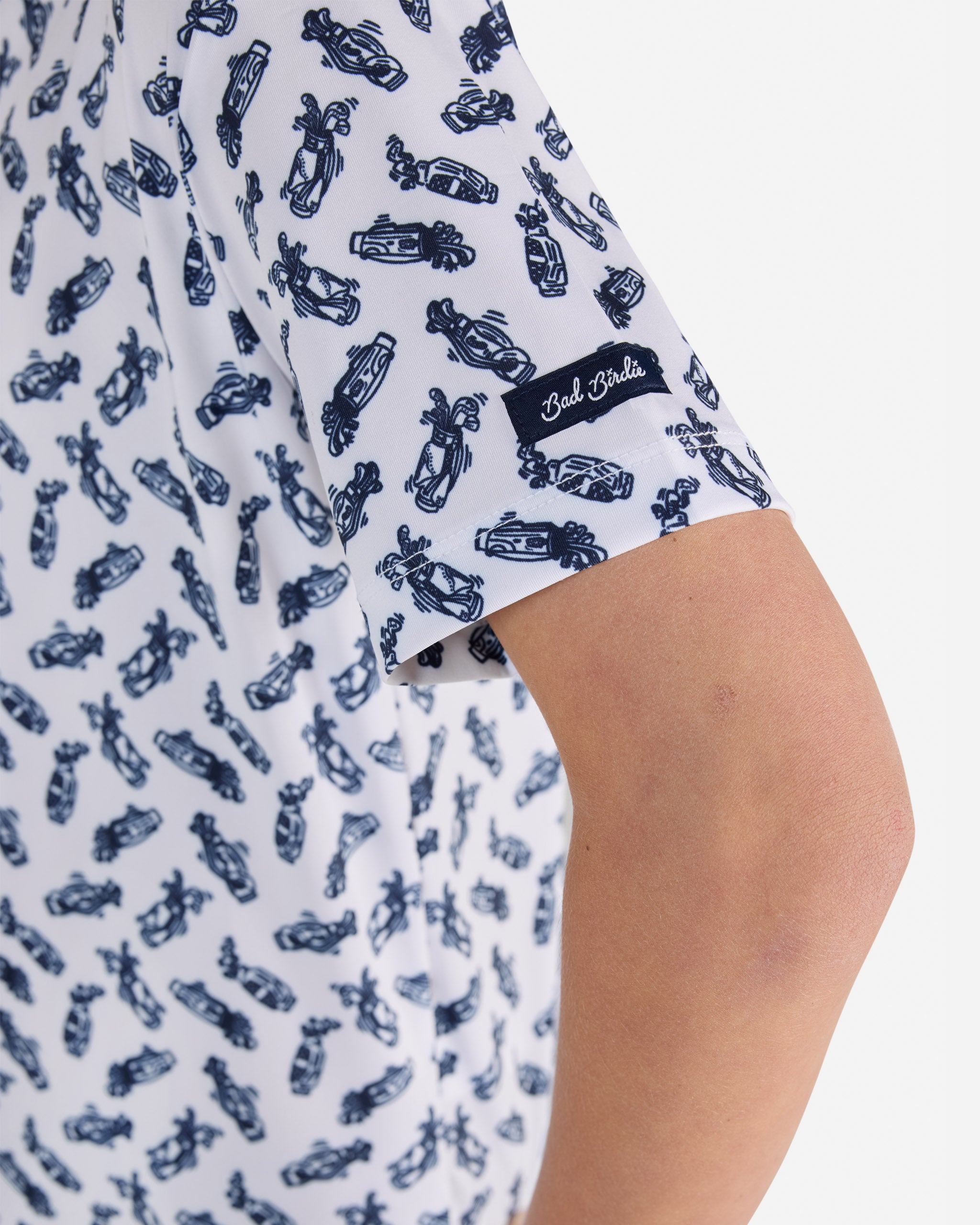 Caddie by Day Youth-Youth Polo-Bad Birdie