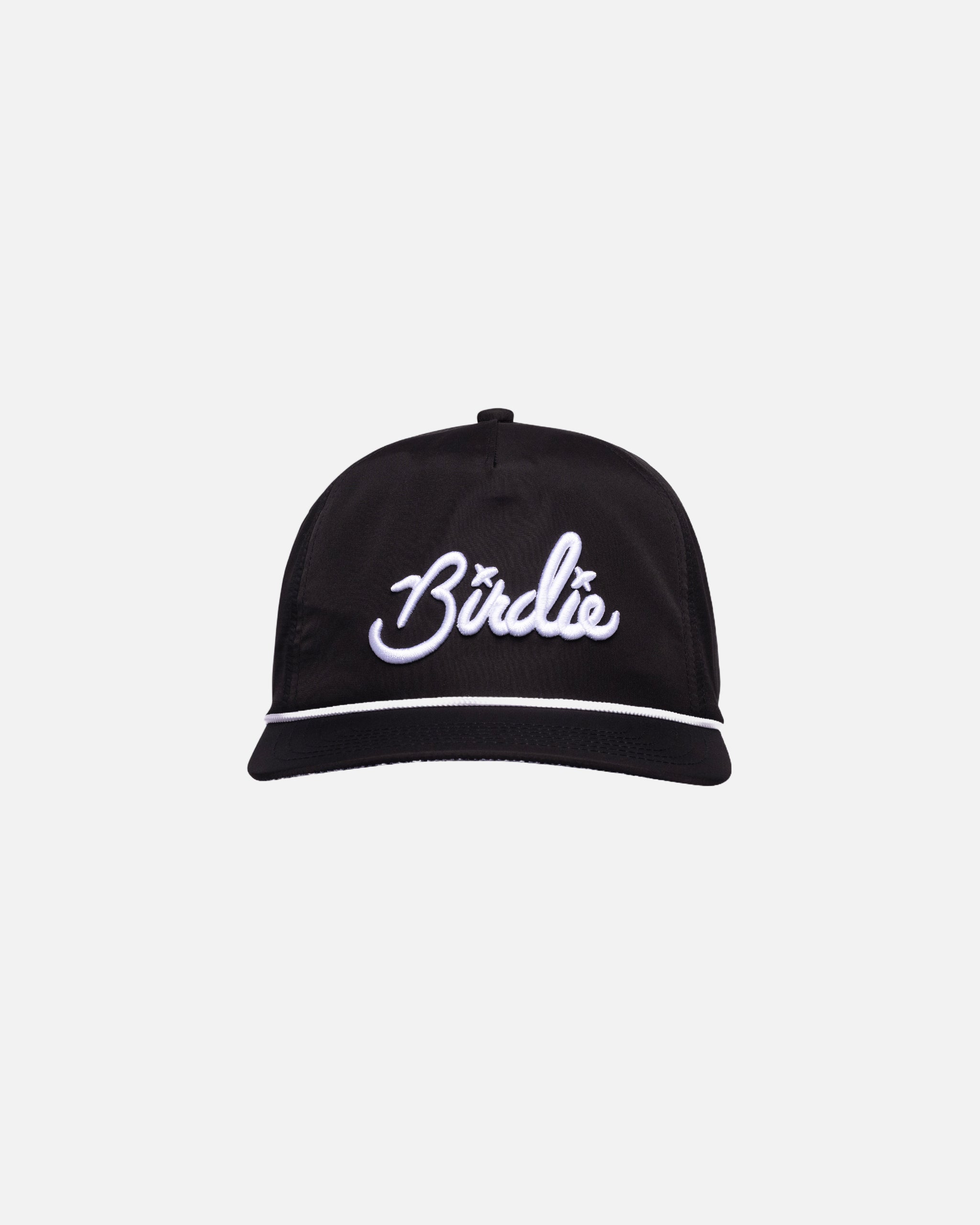 Birdie Rope Hat - Black/White-Bad Hat - Bad Birdie