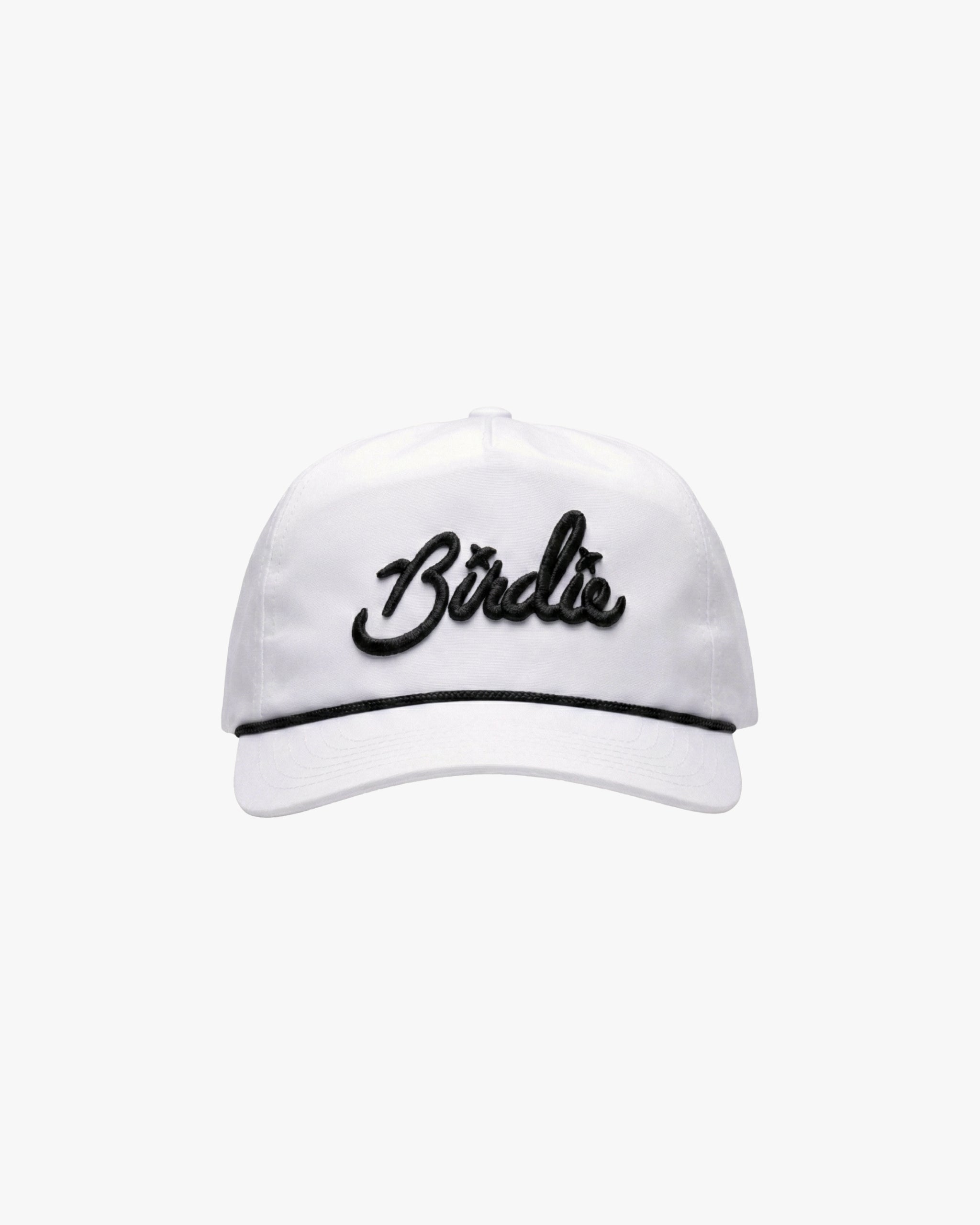 Birdie Rope Hat - White/Black-Bad Hat - Bad Birdie