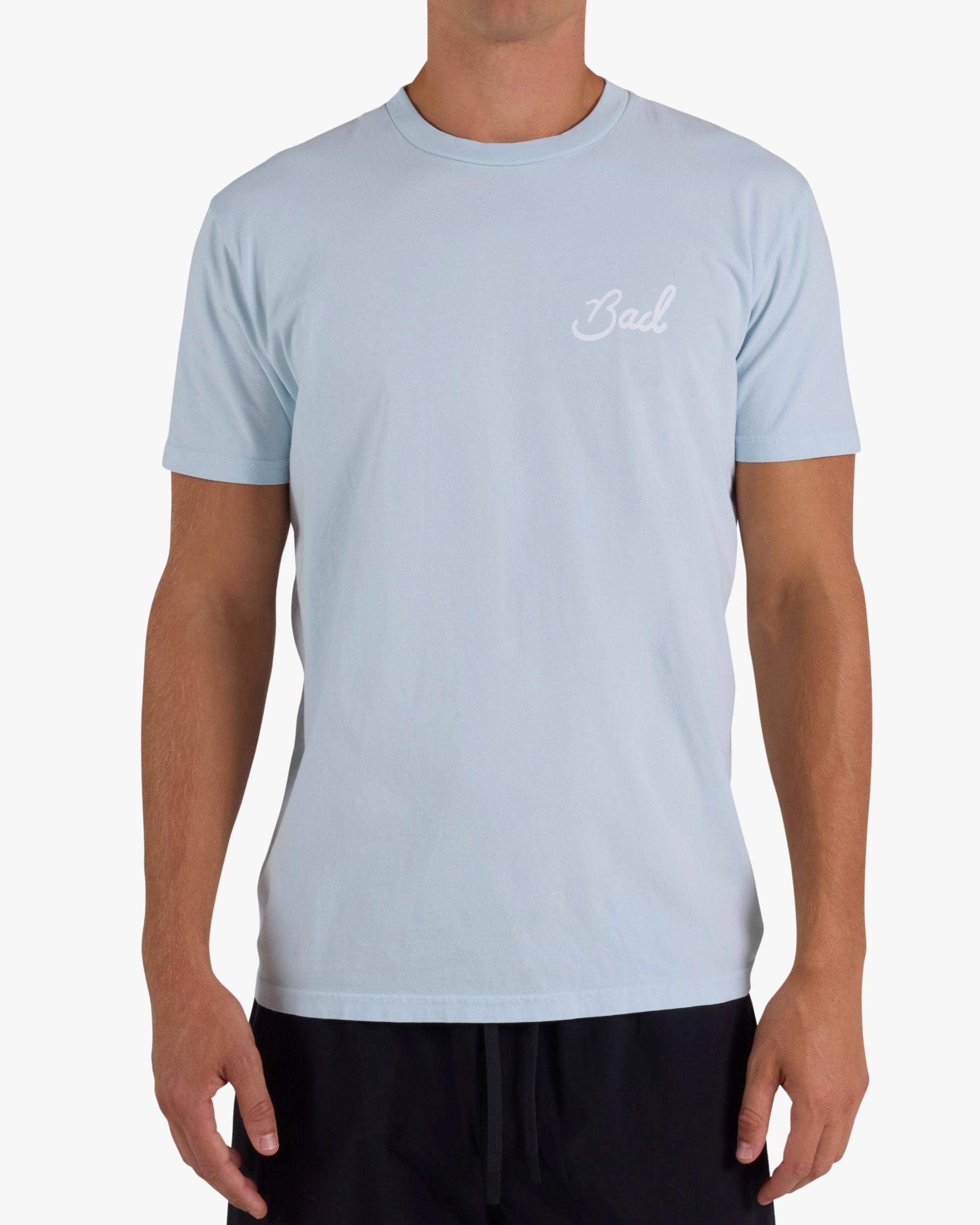 Birdie Tee - Baby Blue-T-Shirts - Bad Birdie