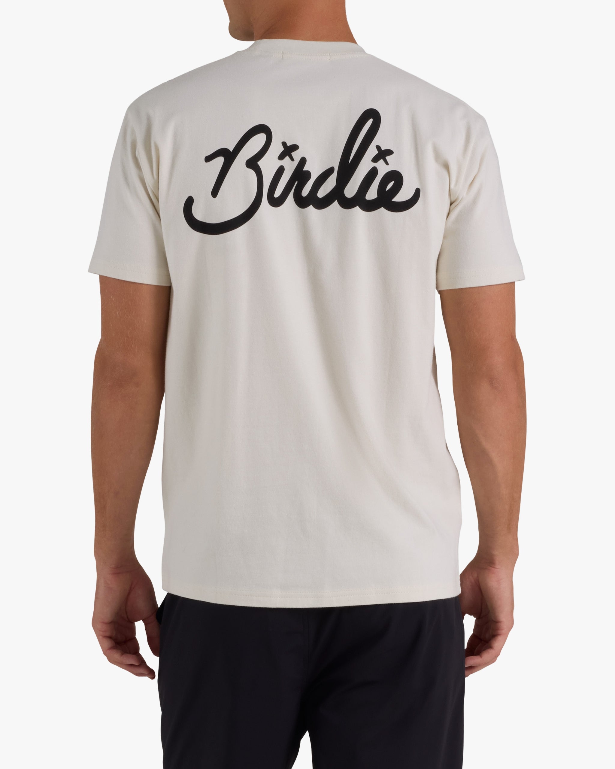 Birdie Tee - White Onyx-T-Shirts - Bad Birdie