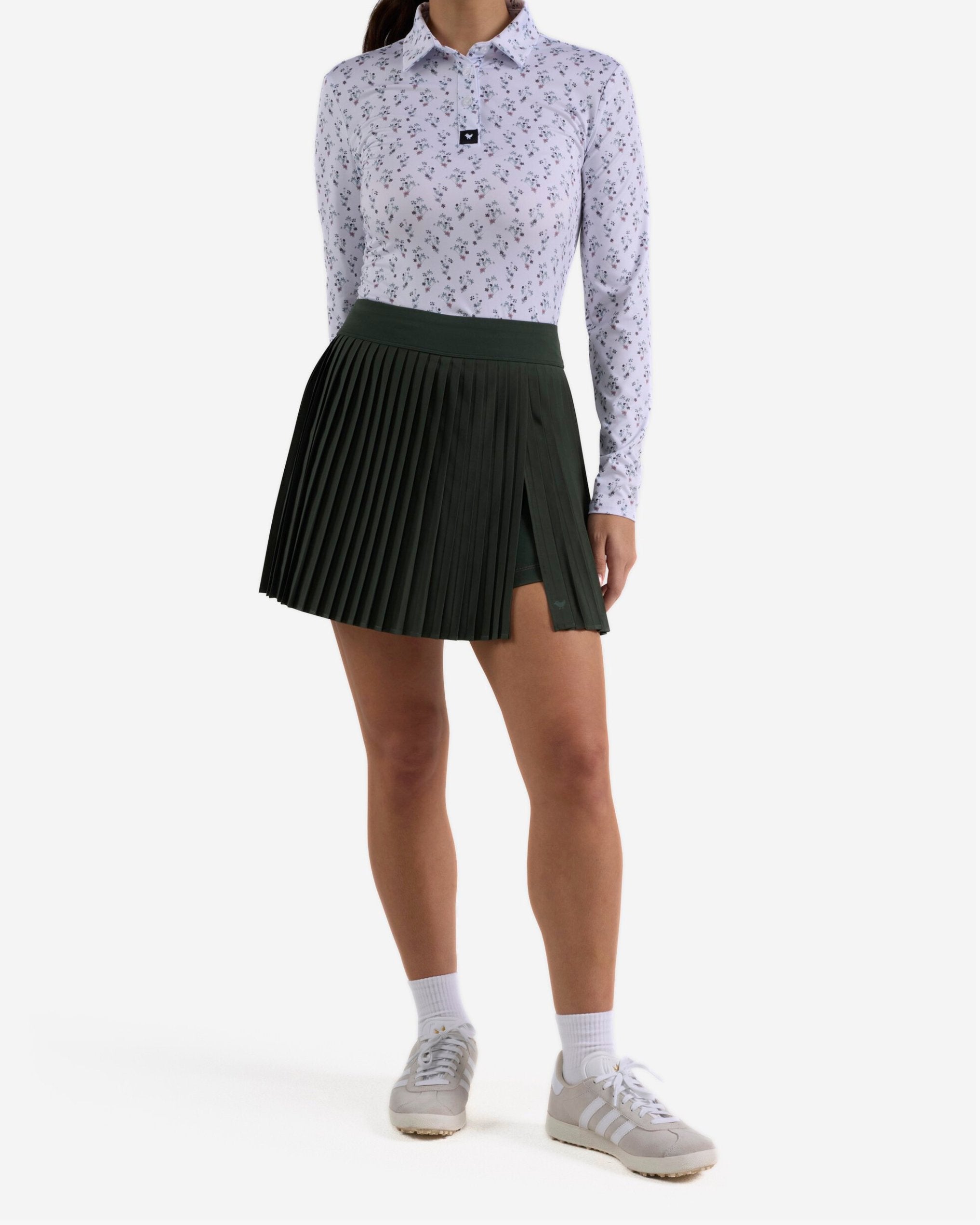 Double Down Skort - Deep Forest-Double Down Skorts - Bad Birdie