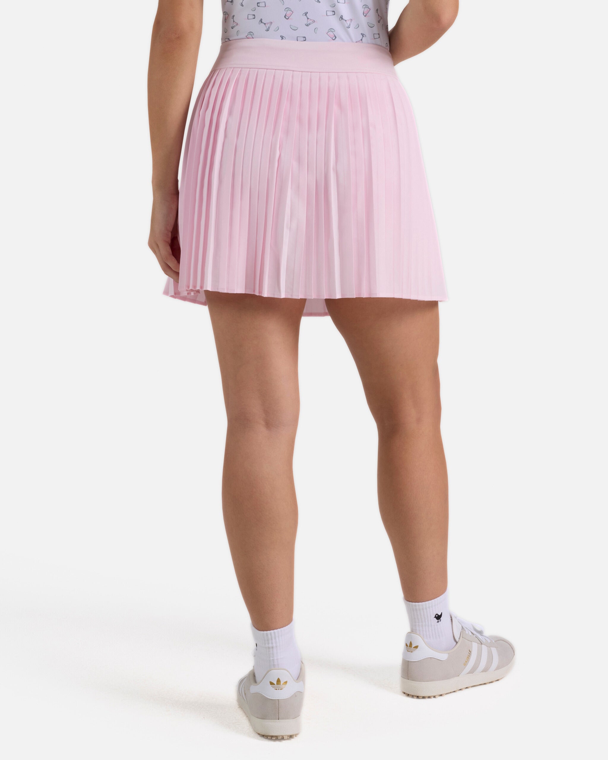 Double Down Skort - Frosty Petal-Double Down Skorts - Bad Birdie