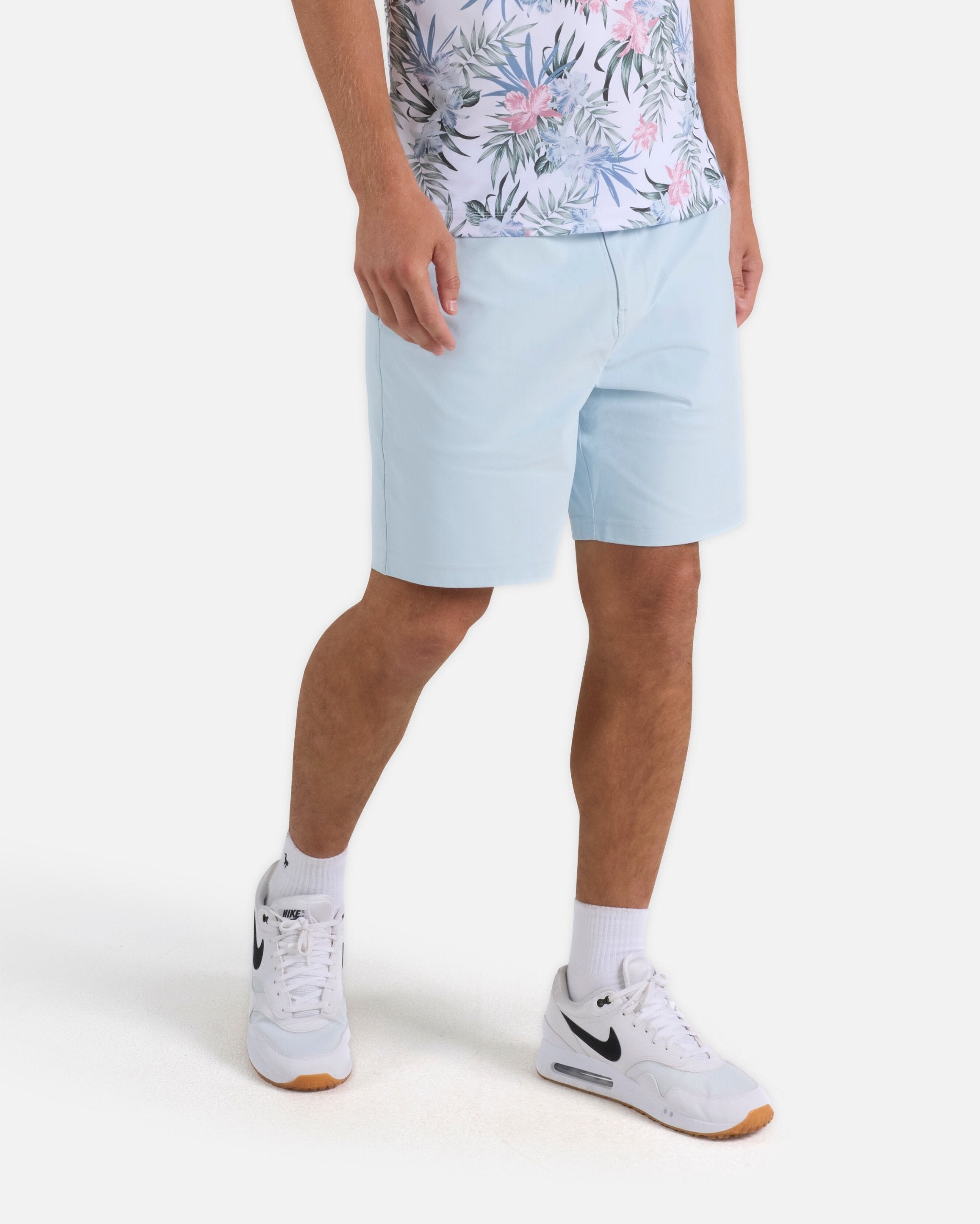Golf Short - Baby Blue-Golf Shorts - Bad Birdie