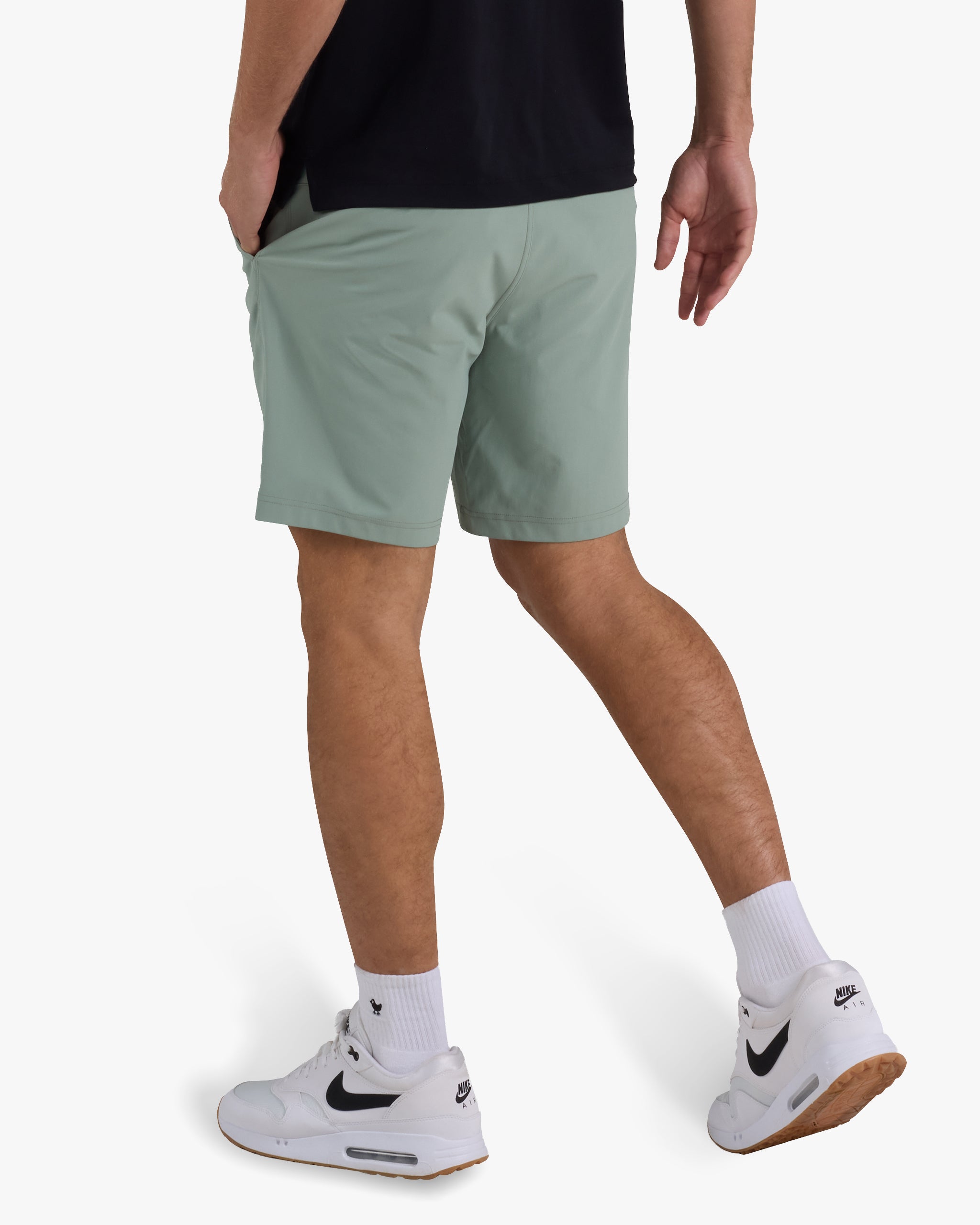 Golf Short - Washed Sage-Golf Shorts - Bad Birdie