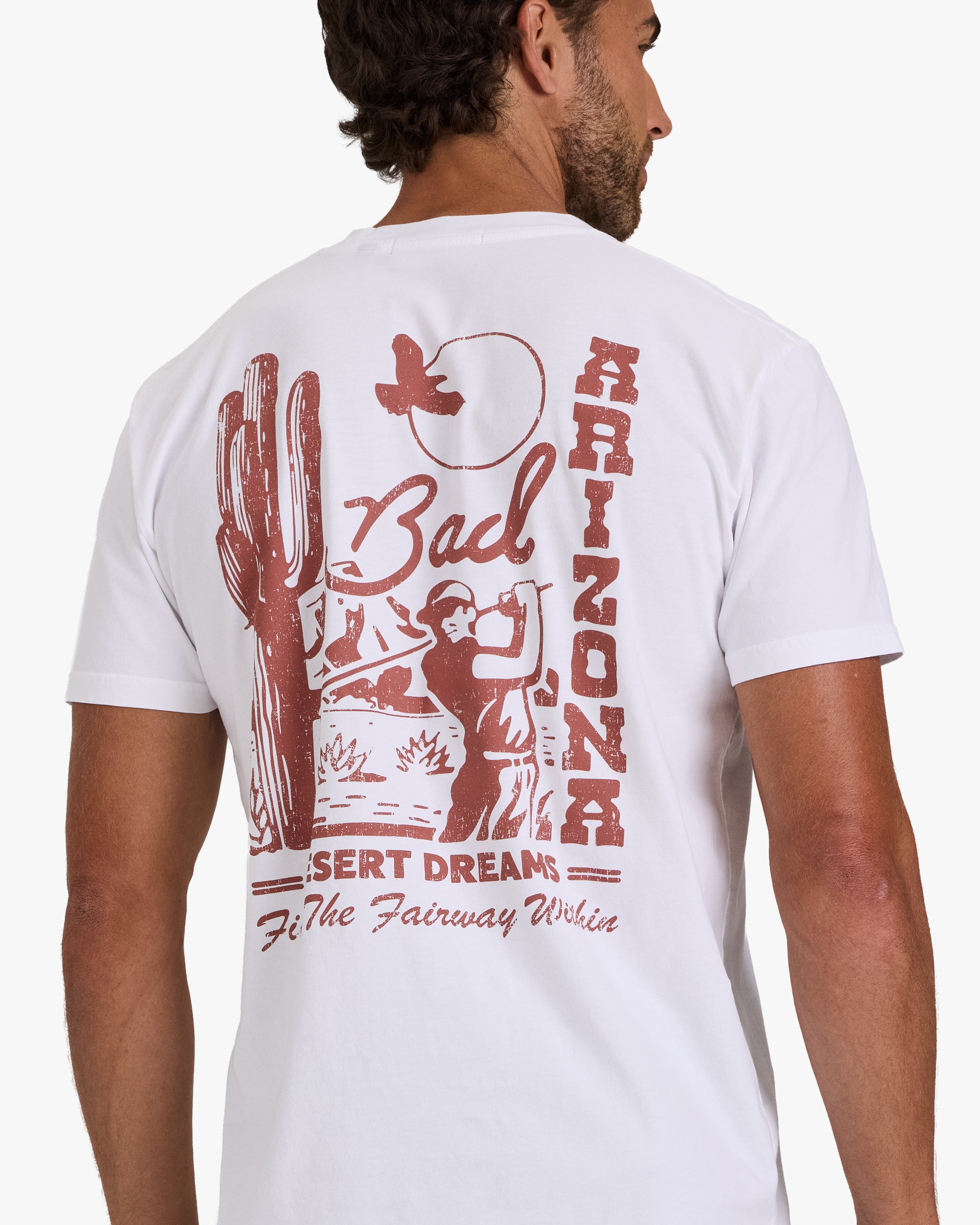 Graphic Tee - Desert Dreams-Men's T-Shirt-Bad Birdie