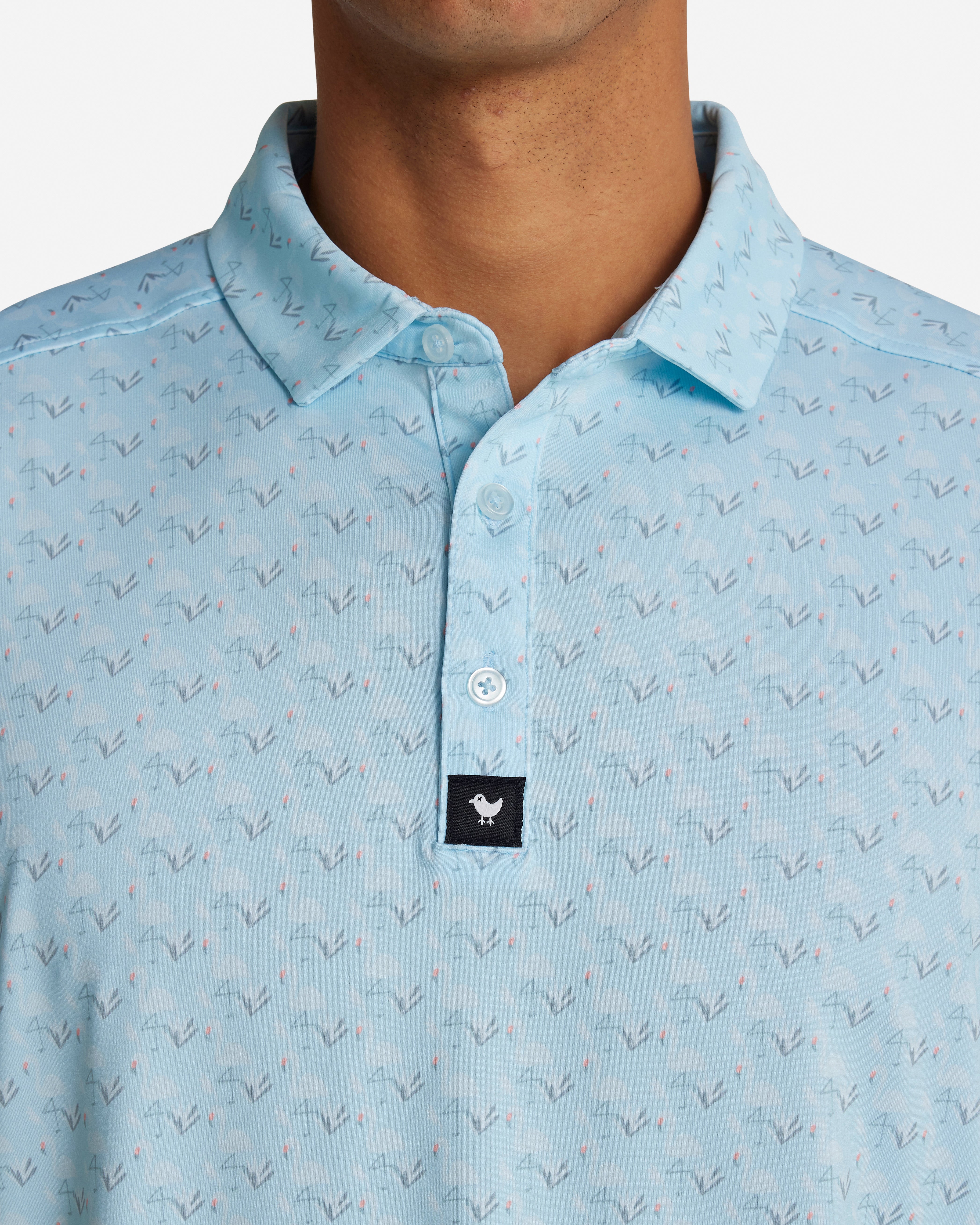 Lil' Mingos-Men's Polo-Bad Birdie