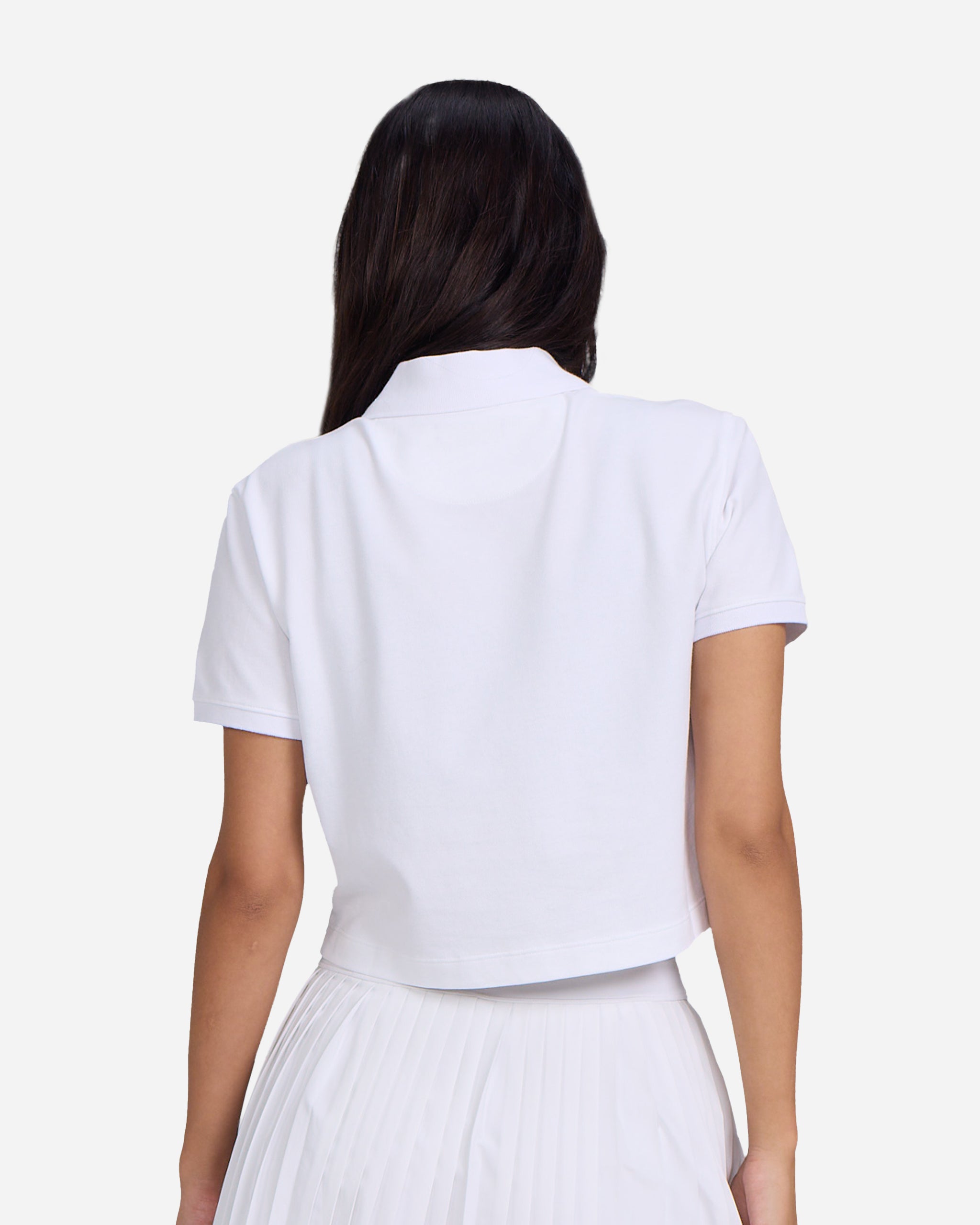 Pique Performance - Brilliant White-Women's Pique Performance Polo - Bad Birdie