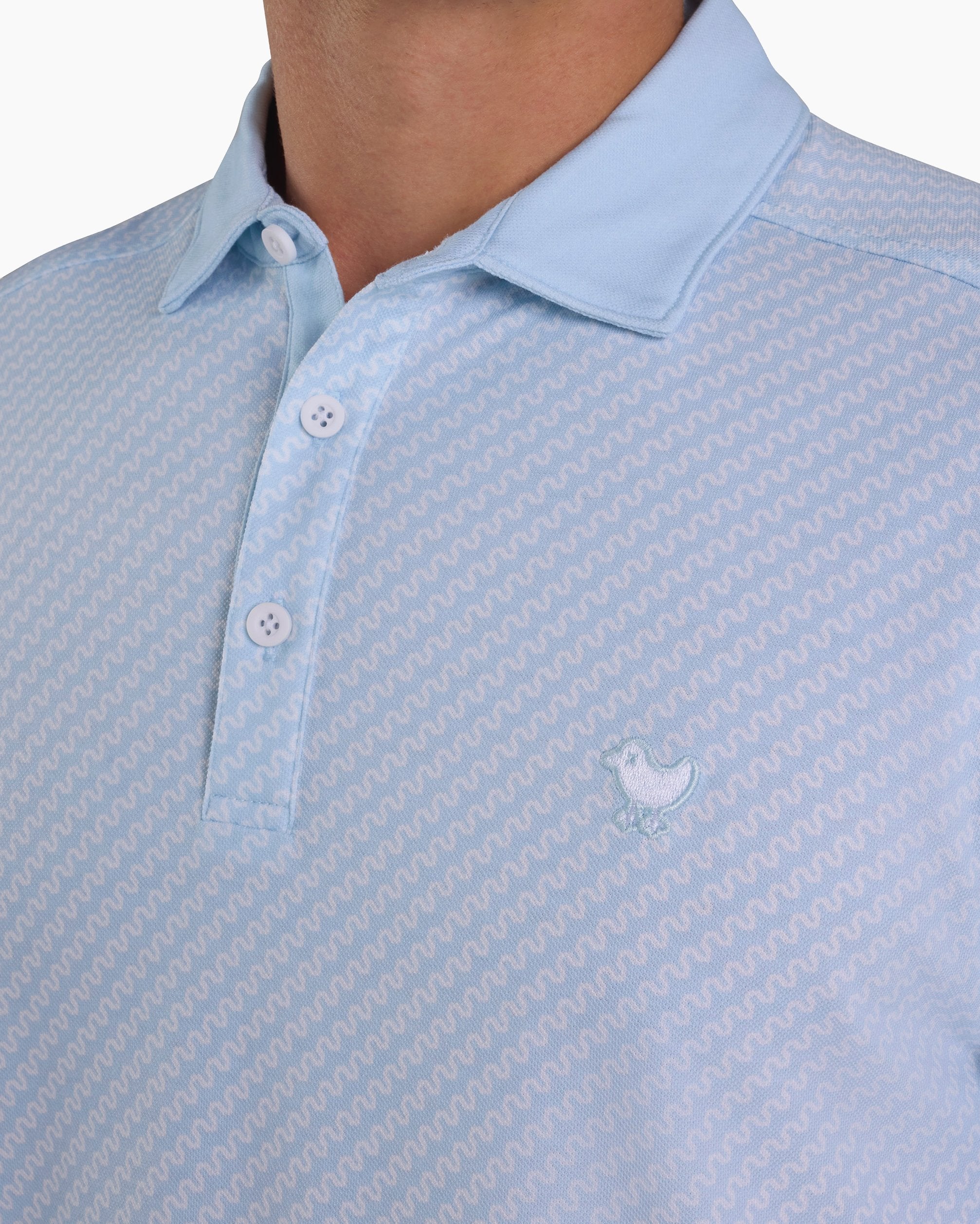 Pique Performance - Linked Up-Pique Performance Polo - Bad Birdie