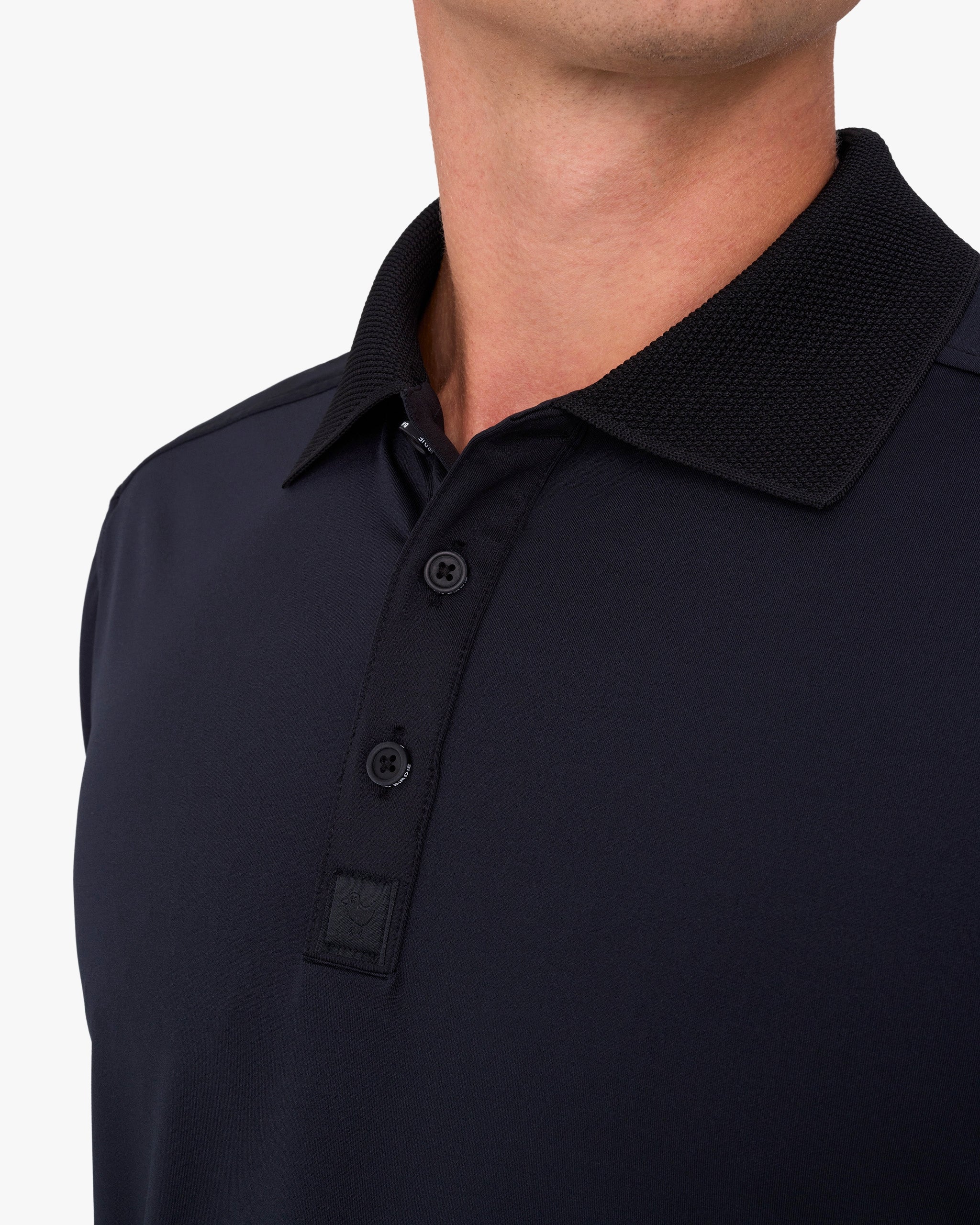 Ridge Performance Polo - Black-Ridge Performance Polo - Bad Birdie