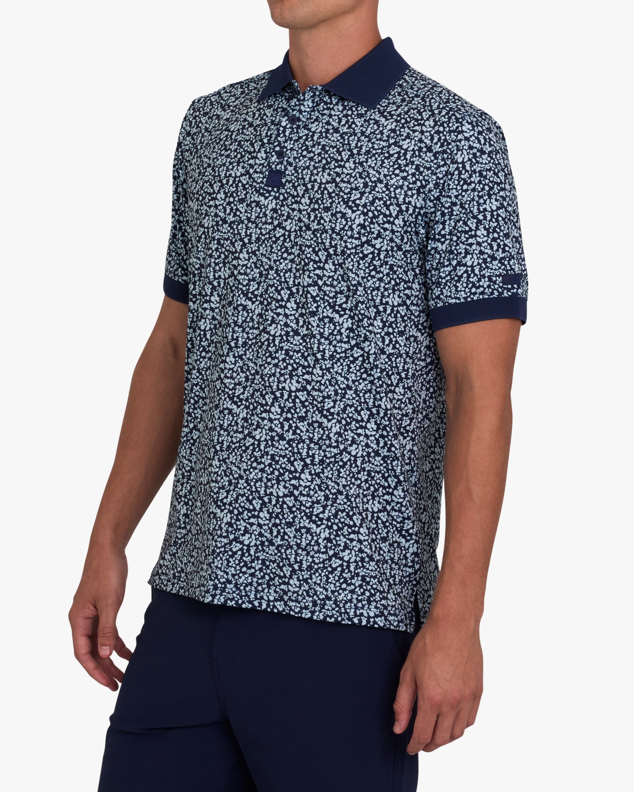 Ridge Performance Polo - Mini Mood - Dark Navy-Ridge Performance Polo - Bad Birdie