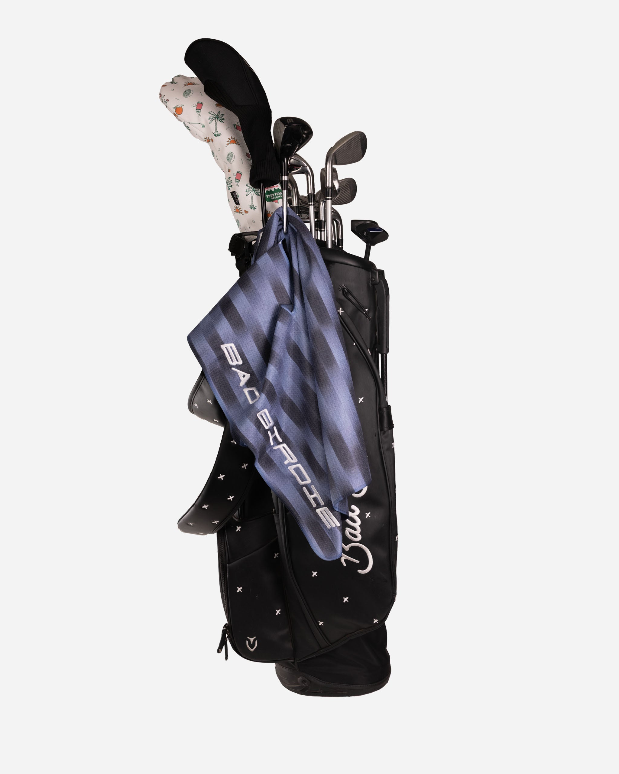 Towel - Warped Black-Towel-Bad Birdie