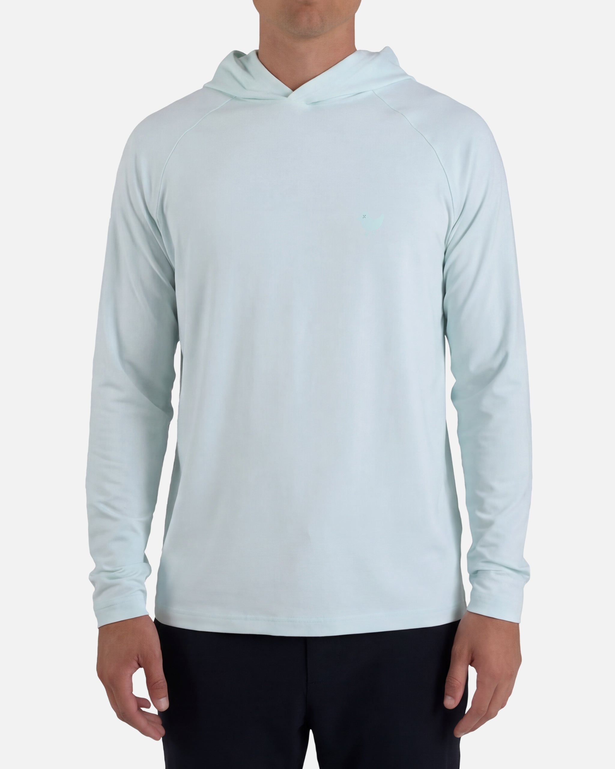 Velocity Hoodie - Pale Blue-Velocity Hoodie - Bad Birdie