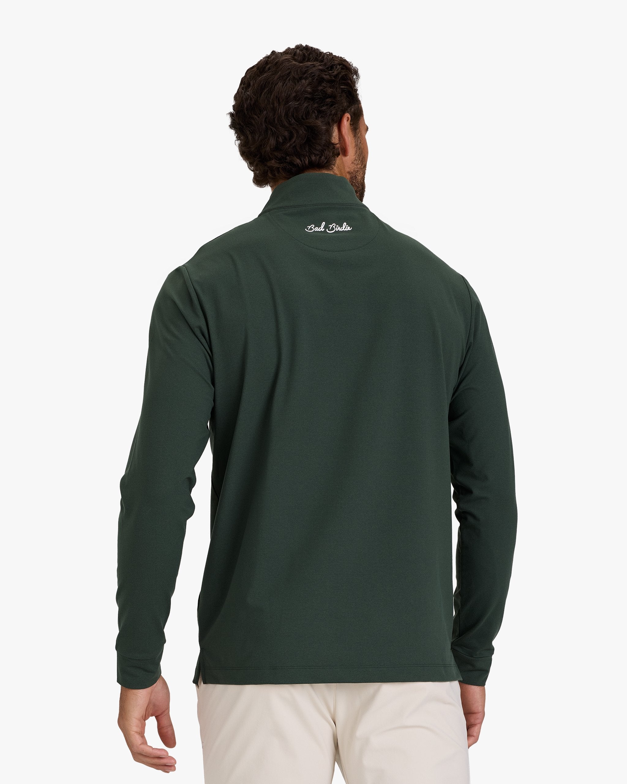 Velocity Quarterzip - Deep Forest-Velocity Quarterzip - Bad Birdie