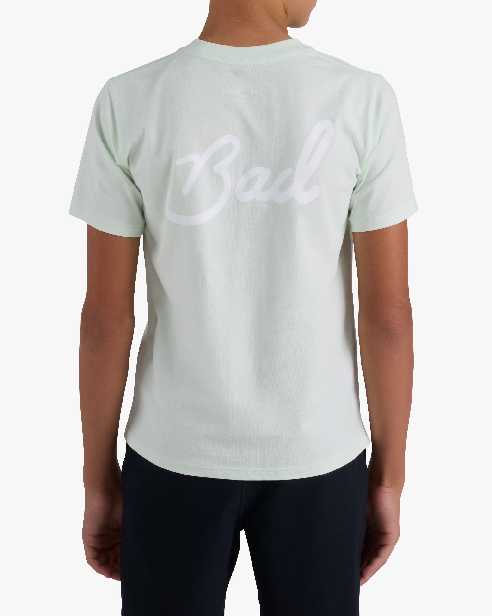 Youth Bad Tee - Pale Blue-Youth T-Shirts - Bad Birdie