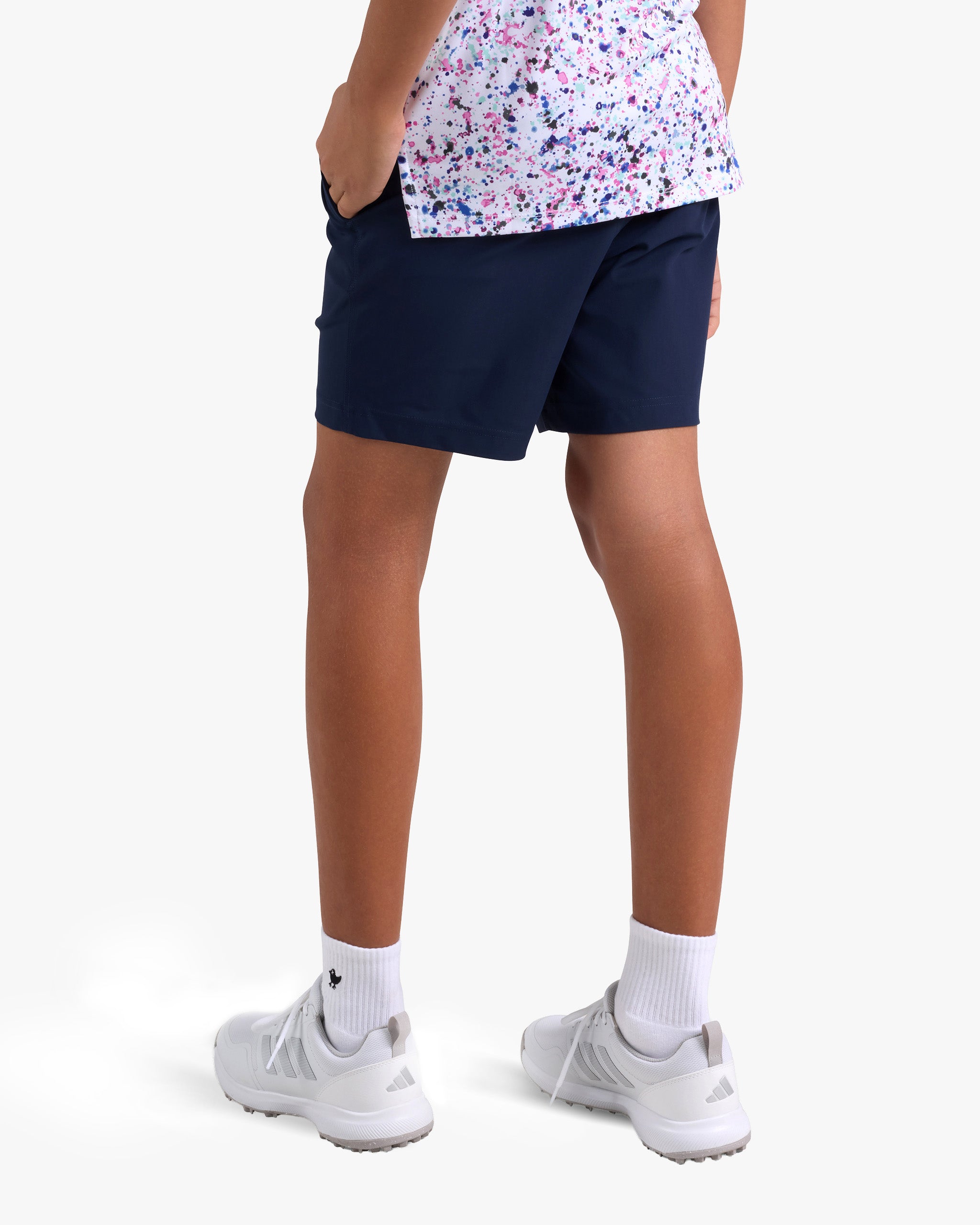 Youth Golf Short - Dark Navy- - Bad Birdie