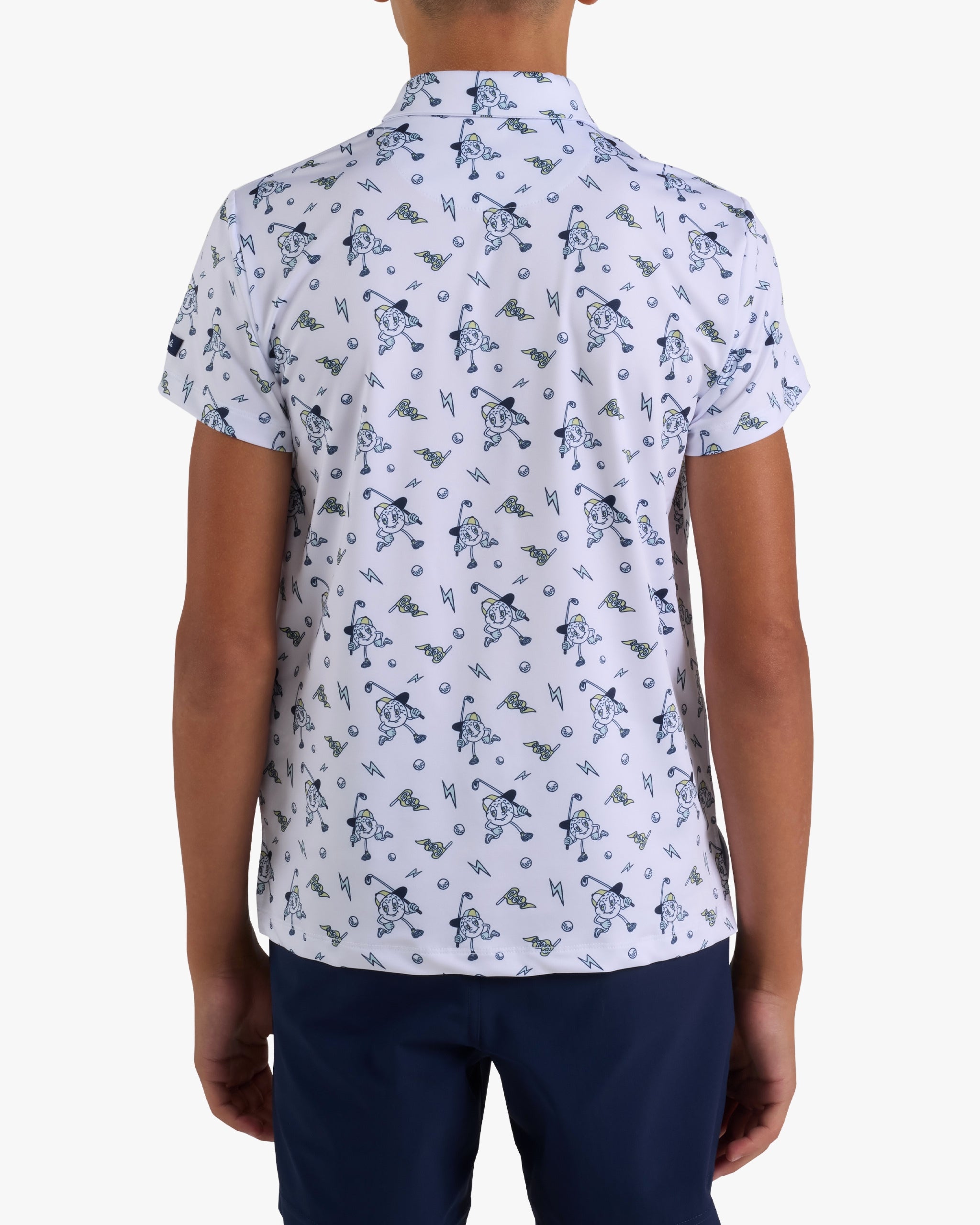 Youth Polo - Tee Zappers-Youth Polo - Bad Birdie