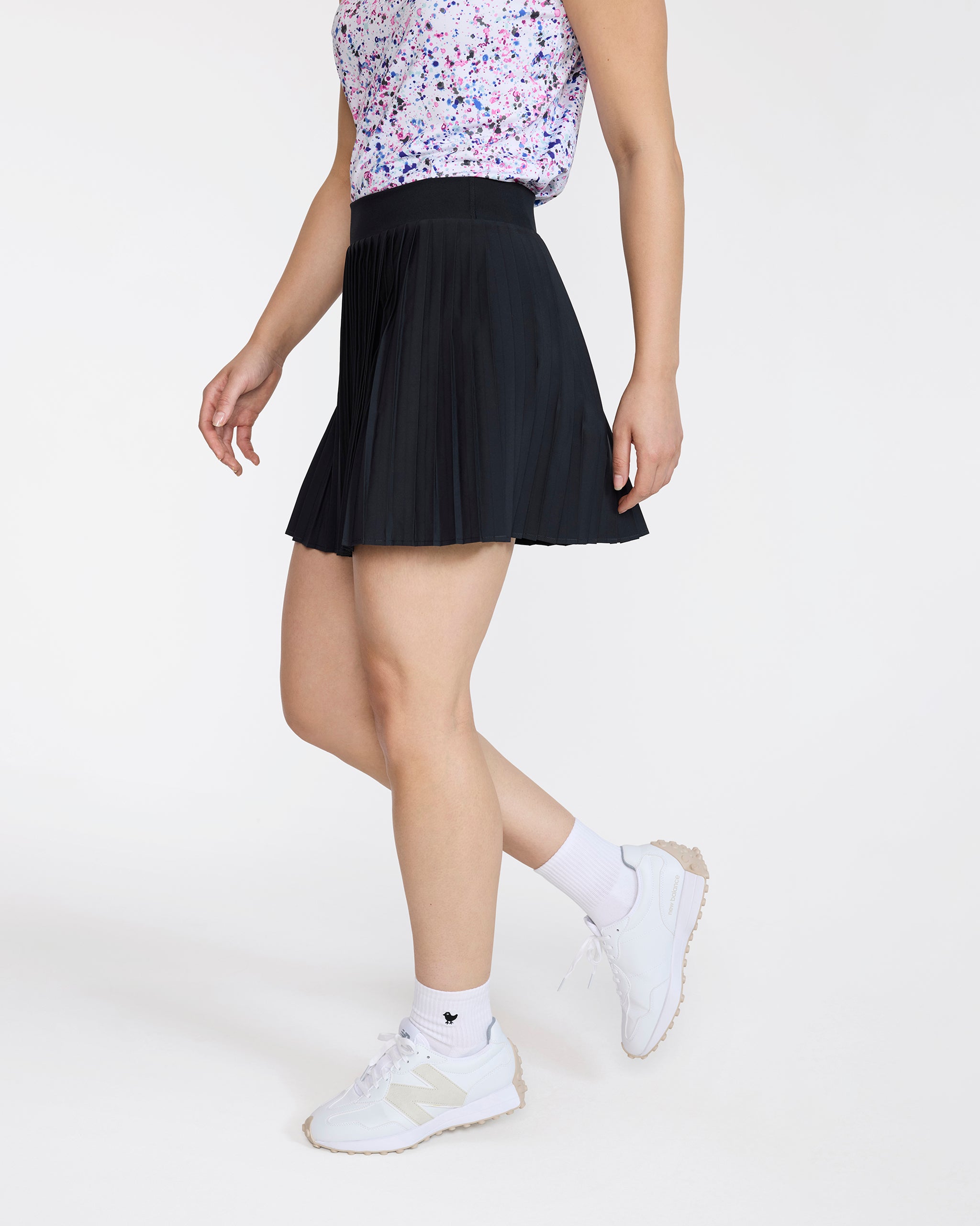 Double Down Skort - Black – Bad Birdie
