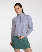 At Ease Quarterzip - In The Loop-Women's Quarterzip-Bad Birdie