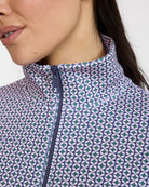 At Ease Quarterzip - In The Loop-Women's Quarterzip-Bad Birdie