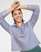 At Ease Quarterzip - In The Loop-Women's Quarterzip-Bad Birdie