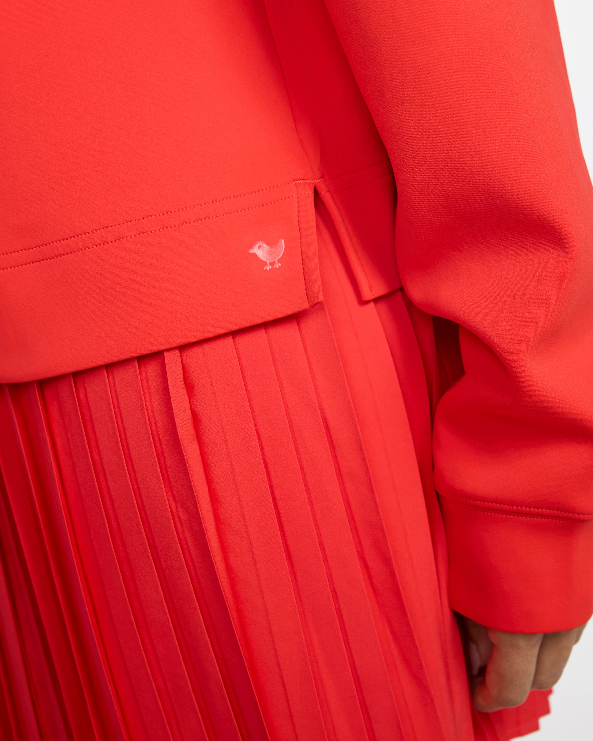 At Ease Quarterzip - Poppy – Bad Birdie
