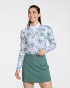 Cactus Jungle Long Sleeve-Women's Polo-Bad Birdie