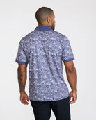 Ridge Performance Polo - Flower Moves Only-Men's Polo-Bad Birdie