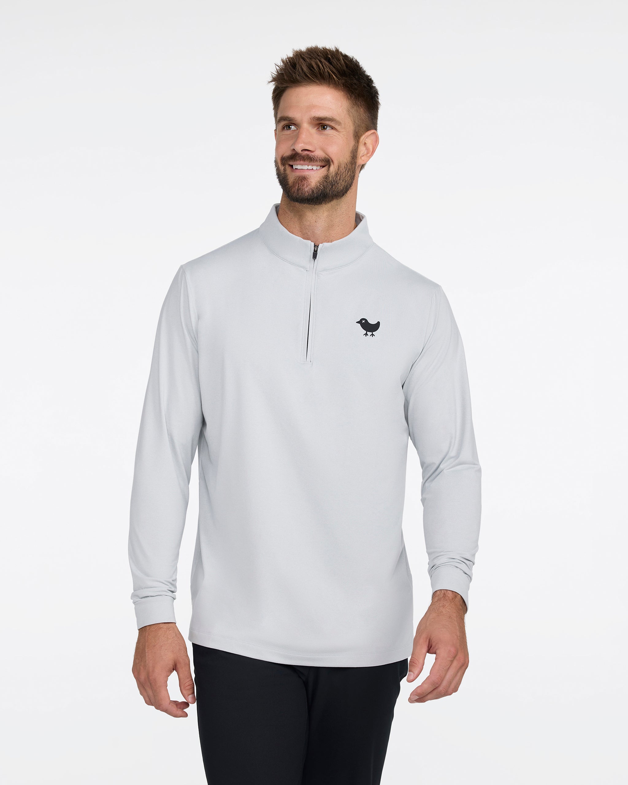 Graphite Quarterzip - Bad Birdie