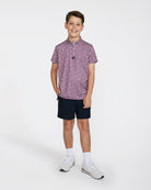 Youth Polo - Block Party - Plum Wine-Youth Polo-Bad Birdie