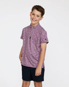 Youth Polo - Block Party - Plum Wine-Youth Polo-Bad Birdie