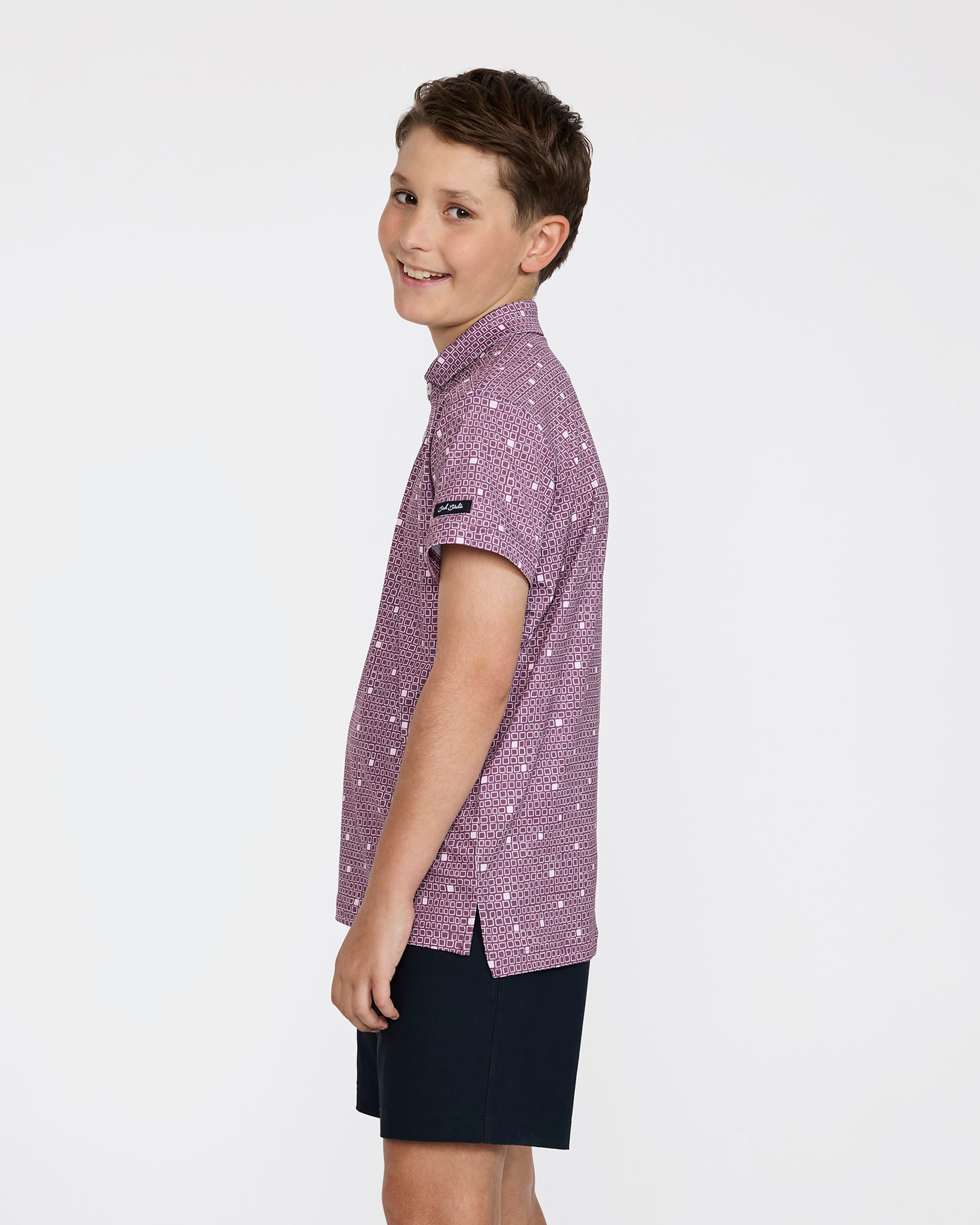 Youth Polo - Block Party - Plum Wine-Youth Polo-Bad Birdie