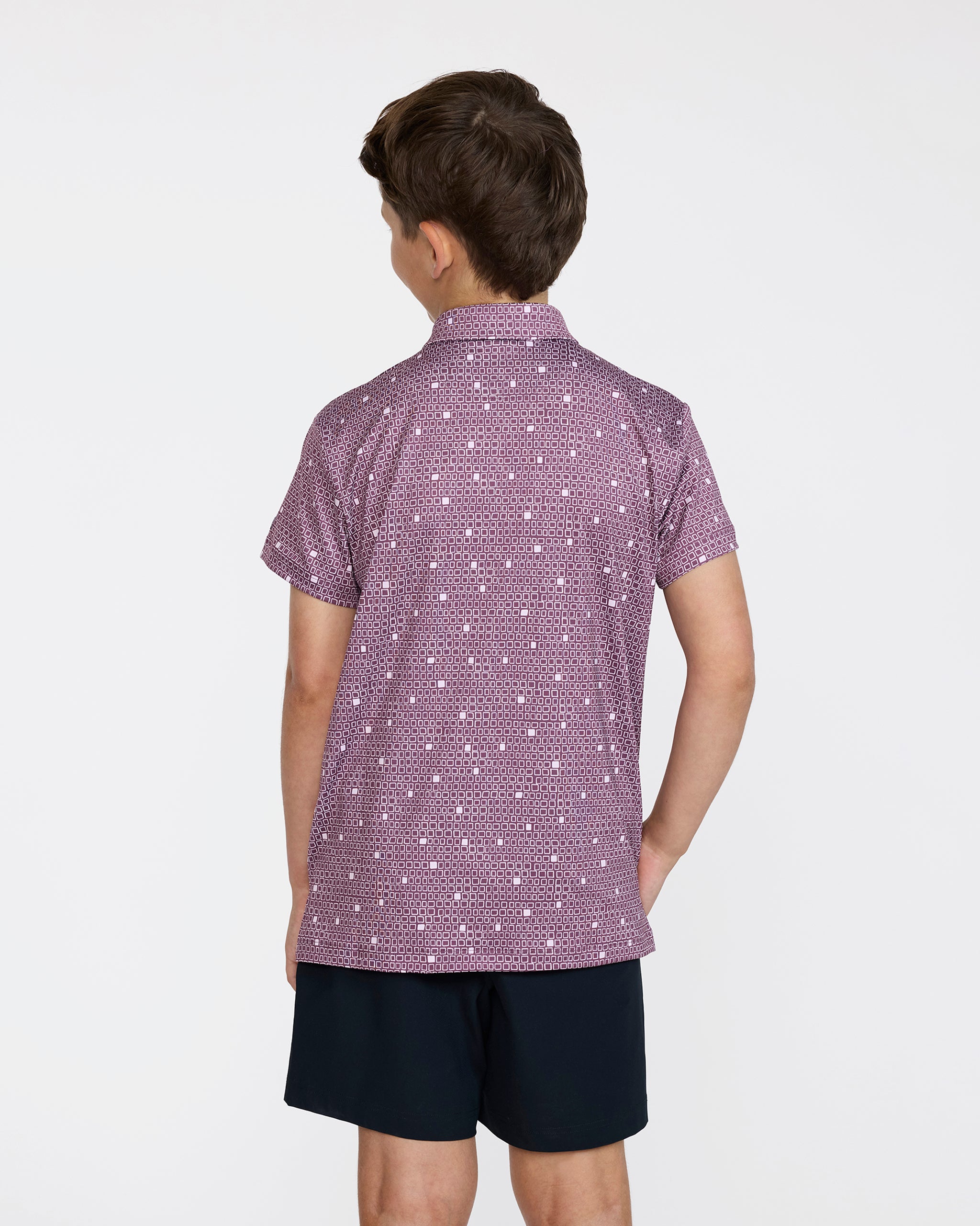 Youth Polo - Block Party - Plum Wine-Youth Polo-Bad Birdie
