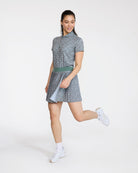 Double Down Skort - Ditsy Down - Dark Forest-Skort-Bad Birdie