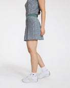 Double Down Skort - Ditsy Down - Dark Forest-Skort-Bad Birdie