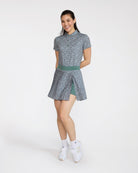 Double Down Skort - Ditsy Down - Dark Forest-Skort-Bad Birdie
