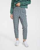 Players Pant - Ditsy Down - Dark Forest-Women's Pants-Bad Birdie