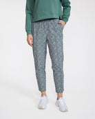 Players Pant - Ditsy Down - Dark Forest-Women's Pants-Bad Birdie