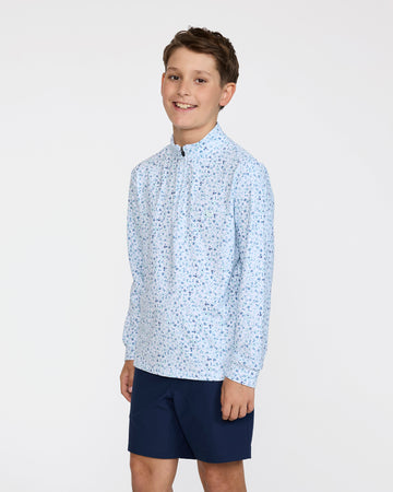 Velocity Quarterzip Mini Mood Pale