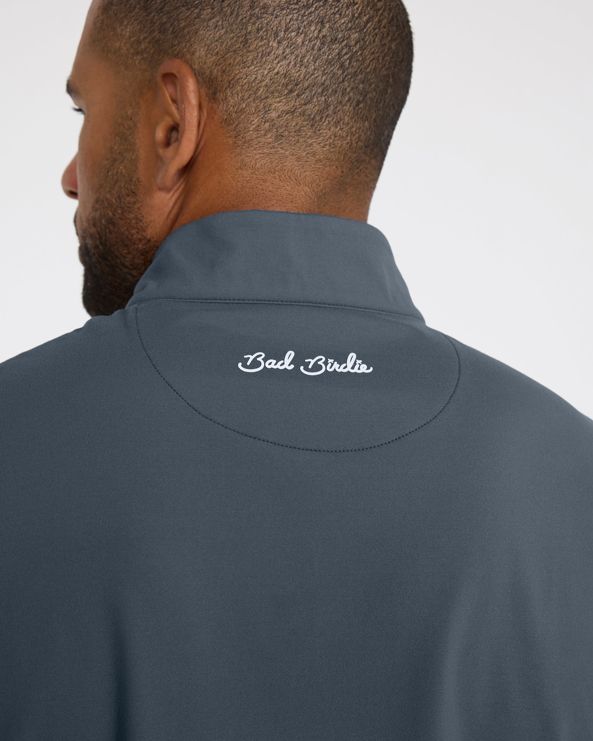Charcoal Quarterzip - Bad Birdie