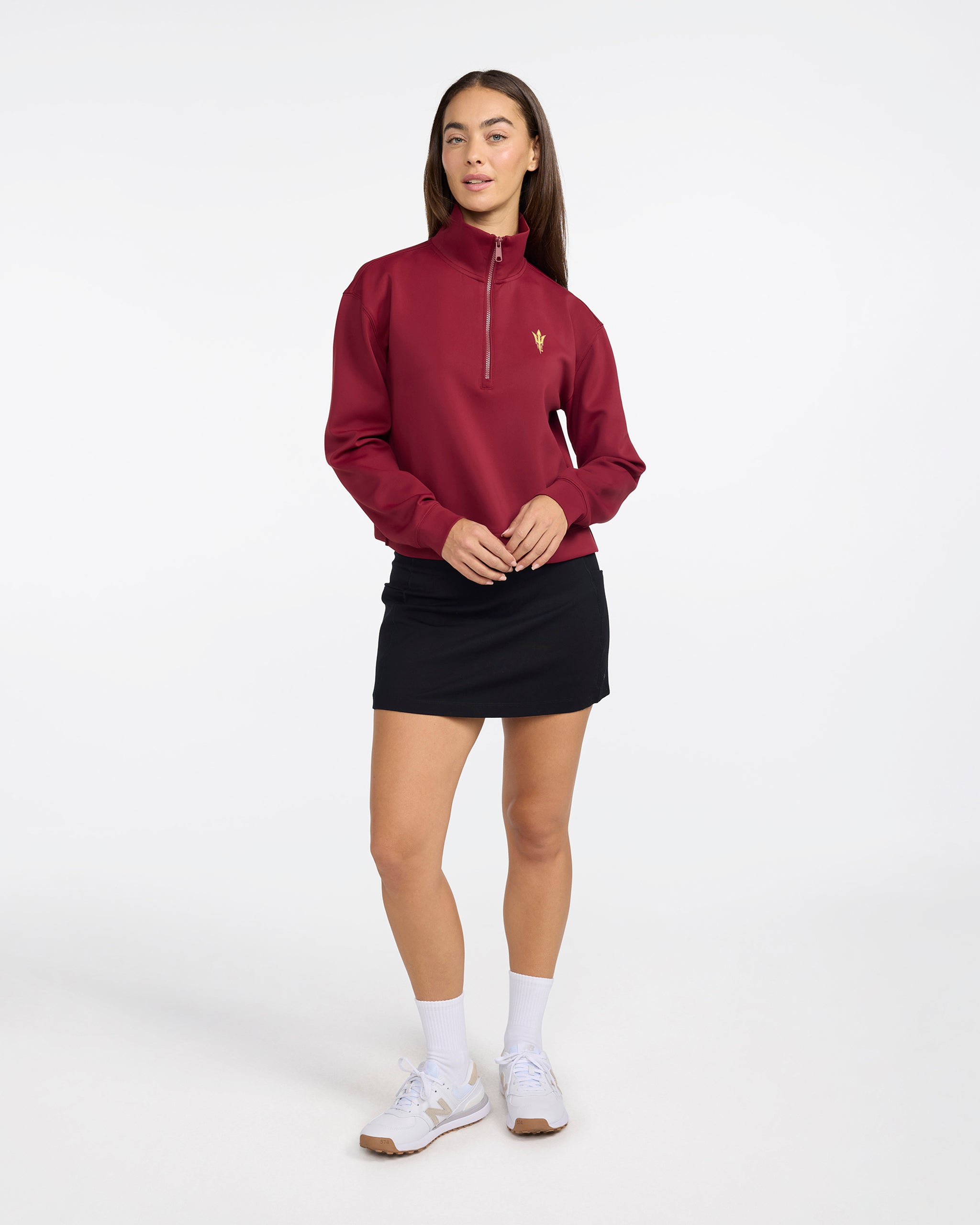 At Ease Quarterzip - Arizona State – Bad Birdie
