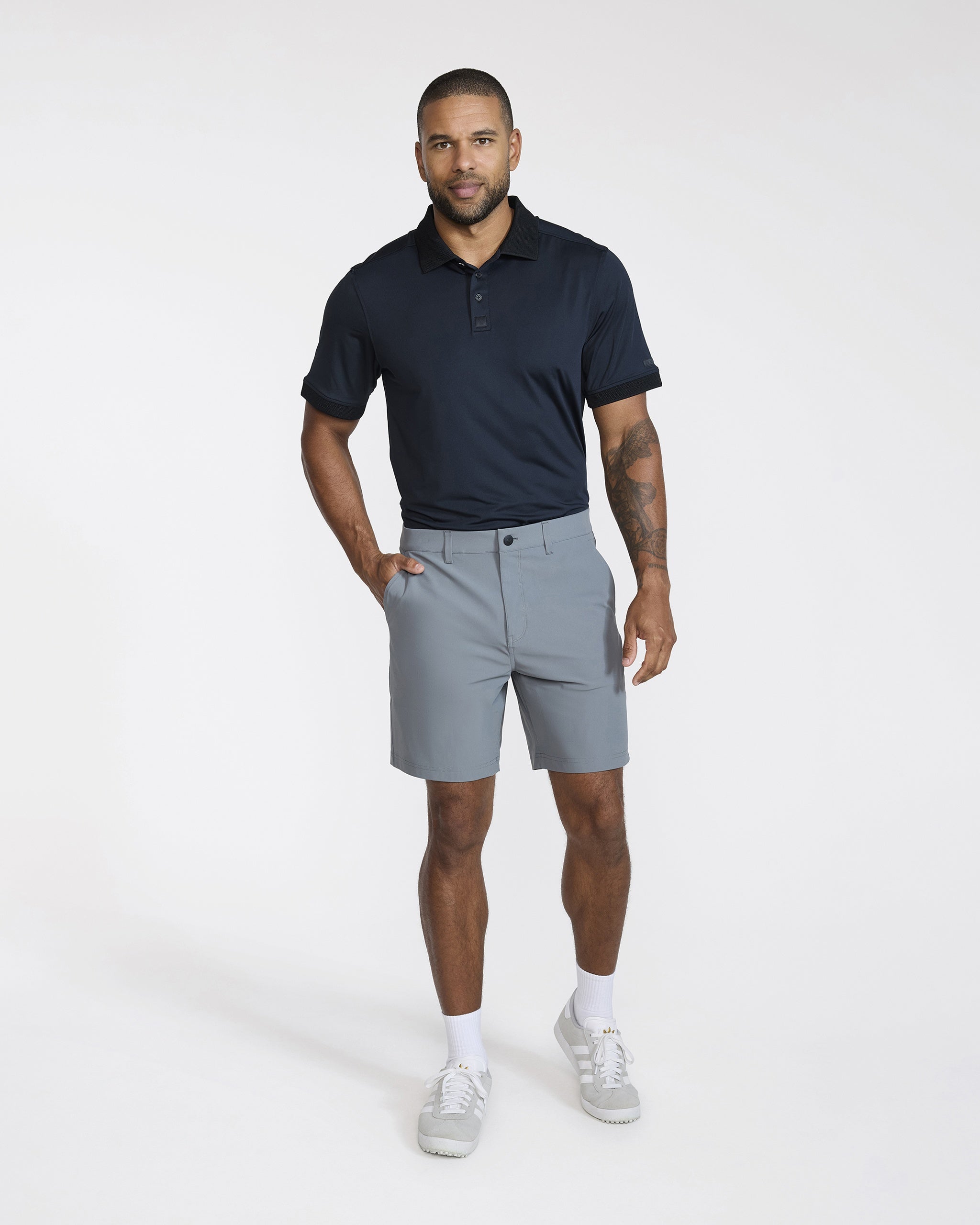 Golf Short - Charcoal Gray – Bad Birdie