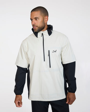 Atmos Rain Anorak - White Onyx
