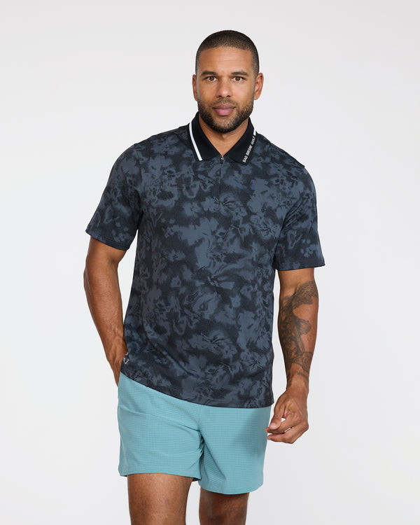 Prodigy Jacquard Polo - Black