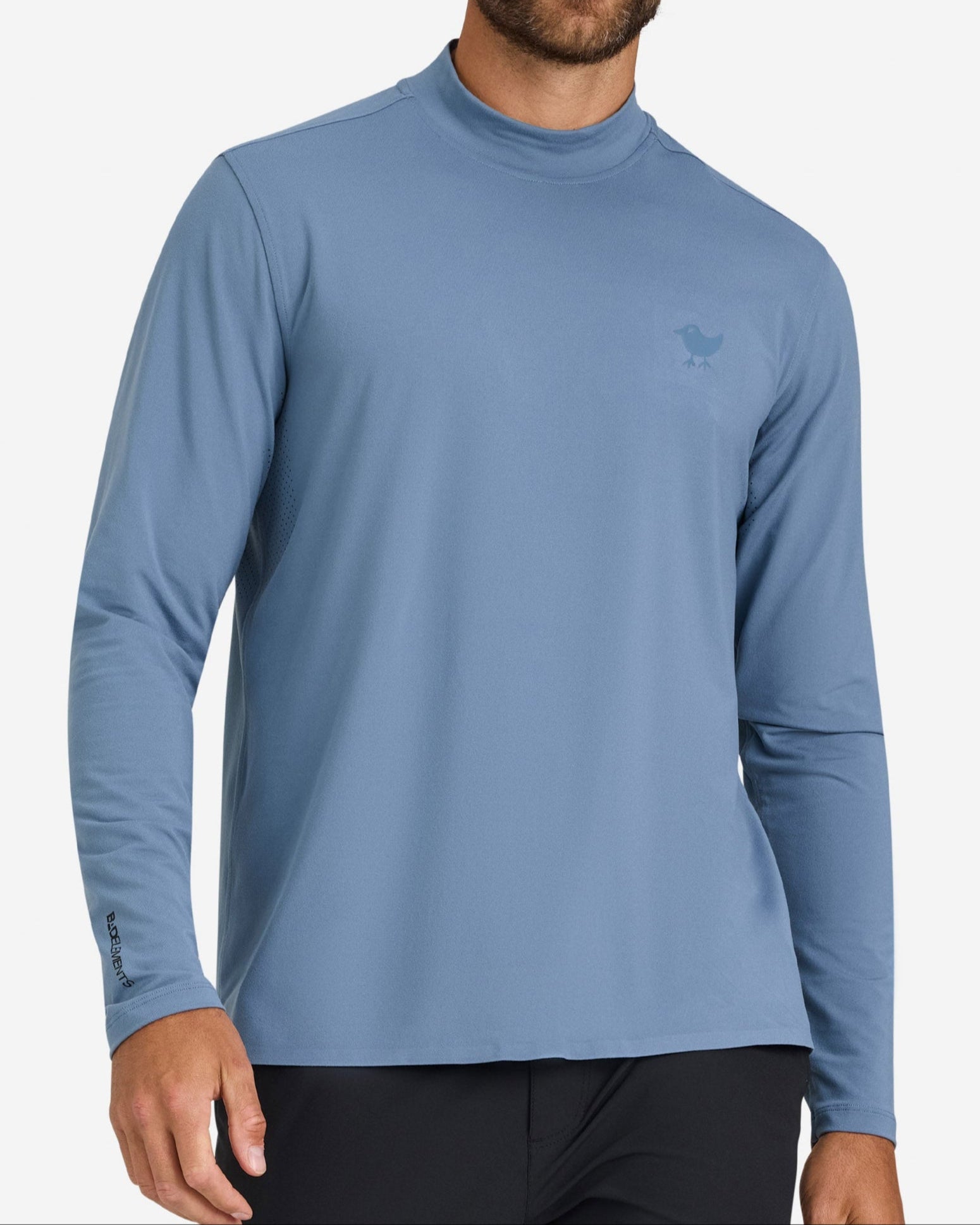 Active Mockneck - Blue Mirage